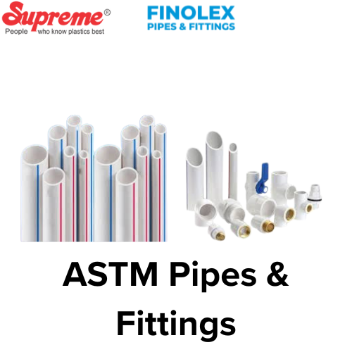 ASTM pipes and fittings ernkulam