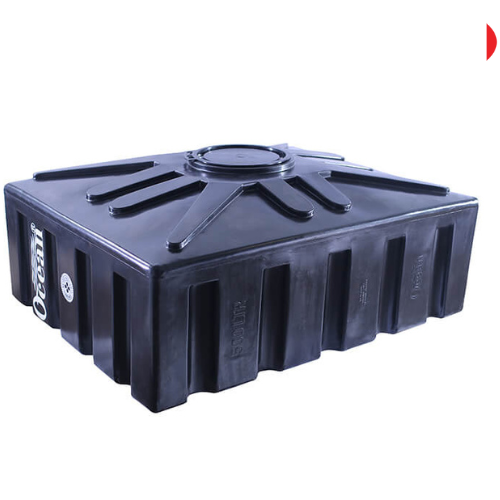 Water Tank Square -Black -Ocean