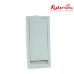 Switch Fybros 10Amps 1 Way Wood em Plana White