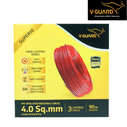 V Guard Wire Superio 4mm sq ernakulam