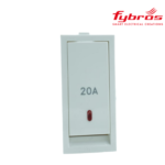 Switch Fybros Wood em Plana 20 Amps 1 Way